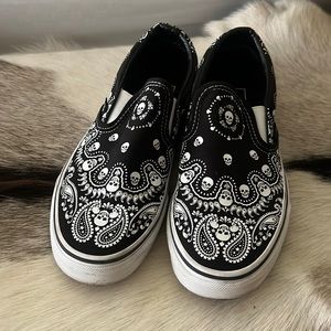 Vans Bandana Classic Slip-on Black/true white